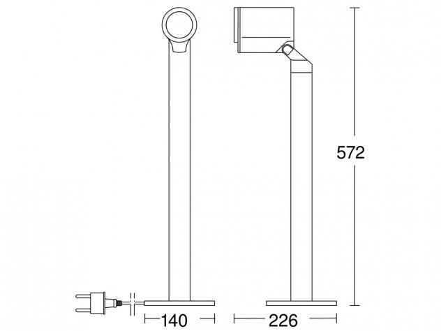  Spot Way without motion detector